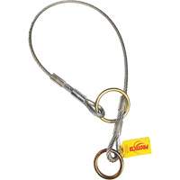 Cable Dual-Ring Adaptor, Tie-Off, Temporary Use M & M Nord Ouest Inc