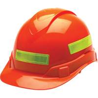Autocollants r&eacute;fl&eacute;chissants vert lime pour casque M & M Nord Ouest Inc