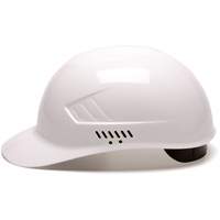 Casquette antichocs Ridgeline, Suspension &agrave; douille, Blanc M & M Nord Ouest Inc