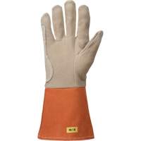Gants de soudage TIG, Cuir fleur de daim, Taille Moyen M & M Nord Ouest Inc
