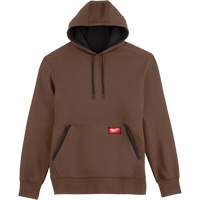 Midweight Pullover Hoodie, Men's, Small, Brown M & M Nord Ouest Inc