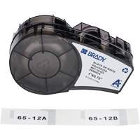 Harsh Environment Multi-Purpose Labels with Ribbon, Black SHB021 | M & M Nord Ouest Inc