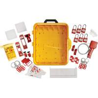 Station de cadenassage &eacute;lectrique avec cadenas de s&eacute;curit&eacute; en nylon utilisant des cl&eacute;s diff&eacute;rentes, Cadenas Plastique, Capacit&eacute; de 60, Cadenas Compris M & M Nord Ouest Inc