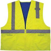 Veste de s&eacute;curit&eacute; refroidissante Chill-Its 6668, Petit, Jaune lime haute visibilit&eacute; M & M Nord Ouest Inc