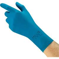 AlphaTec&reg; 88-356 Chemical-Resistant Food-Processing Gloves, Size 7, 12" L, Rubber Latex, 17-mil M & M Nord Ouest Inc