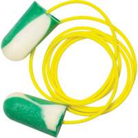 Bouchons d'oreilles biosourc&eacute;s Mega Bullet BioSoft, Vrac - Boîte, Avec cordon M & M Nord Ouest Inc
