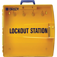 Ready Access Lockout Station, None Padlocks, 40 Padlock Capacity, Padlocks Not Included SHB869 | M & M Nord Ouest Inc