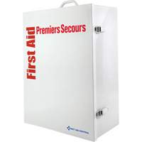 Armoire pour premiers soins SmartCompliance, R&eacute;pond &agrave; la norme CSA Z1220-17 type 3 environnements &agrave; haut risque, Moyen (26-50 travailleurs) M & M Nord Ouest Inc