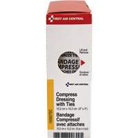 Recharge de bandages compressifs avec attaches SmartCompliance, 4" lo x 4" la M & M Nord Ouest Inc