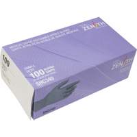 Gants jetables de calibre m&eacute;dical, Petit, Nitrile, 6 mils, Sans poudre, Noir, Classe 2 M & M Nord Ouest Inc