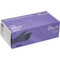 Gants jetables de calibre m&eacute;dical, T-Grand, Nitrile, 6 mils, Sans poudre, Noir, Classe 2 M & M Nord Ouest Inc