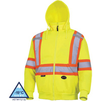 6925 Hoodie, X-Small, High Visibility Yellow M & M Nord Ouest Inc