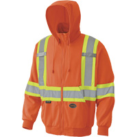 6940 Zip Style Hoodie, Small, High Visibility Orange M & M Nord Ouest Inc