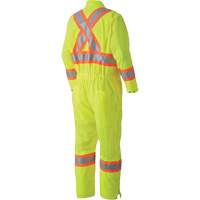 5999A Traffic Safety Coveralls, X-Small, High Visibility Lime-Yellow M & M Nord Ouest Inc