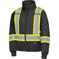 5017 Quilted Freezer Jacket, Polyester, Black, X-Small M & M Nord Ouest Inc