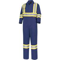 5516T Safety Coveralls, 44 (Tall), Navy Blue M & M Nord Ouest Inc