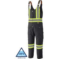 5536BK Quilted Duck Overalls, Cotton, X-Small, Black M & M Nord Ouest Inc