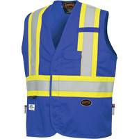 7730 Veste r&eacute;sistante aux arcs &eacute;lectriques FR-Tech, Petit, Bleu royal, 10 cal/cm² M & M Nord Ouest Inc
