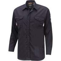 7742 Chemise de s&eacute;curit&eacute; ignifug&eacute;e FR-Tech, Petit, Bleu marin M & M Nord Ouest Inc