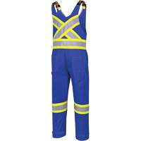 7714 FR-Tech&reg; Flame-Resistant Overalls, Small, Royal Blue M & M Nord Ouest Inc