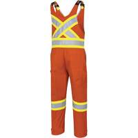 7712 FR-Tech&reg; Flame-Resistant Overalls, Small, High Visibility Orange M & M Nord Ouest Inc