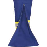 7706 FR-Tech&reg; Flame-Resistant Coverall with Leg Zippers, Size 36, Royal Blue, 9.7 cal/cm² M & M Nord Ouest Inc