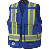 7733 Veste d'arpenteur ignifuge et r&eacute;sistant aux arcs &eacute;lectriques FR-Tech, Petit, Bleu royal, 9,7 cal/cm² M & M Nord Ouest Inc
