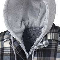 415BG Quilted Hooded Shirt, Men's, X-Small, Multi-Colour M & M Nord Ouest Inc