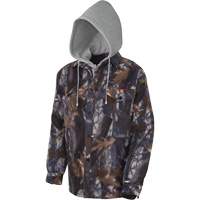 415CM Quilted Hooded Shirt, Men's, X-Small, Multi-Colour M & M Nord Ouest Inc