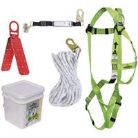 RK4-50 Compliance Fall Protection Kit, Roofer's Kit M & M Nord Ouest Inc