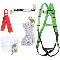 RK8-50 Grommeted Fall Protection Kit, Roofer's Kit M & M Nord Ouest Inc