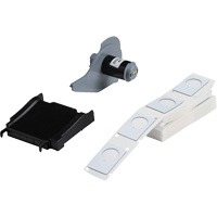 Raised Panel Labels, Polyester, 1.2" L x 1.9" H, White M & M Nord Ouest Inc