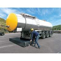 Ultra-Tanker Berm, 374 US gal. Capacity, 5' W x 10' L x 12" H, Foam Wall M & M Nord Ouest Inc