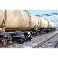 Ultra-Track Berm, 144 US gal. Capacity, 4' W x 6' L x 12" H, Foam Wall M & M Nord Ouest Inc
