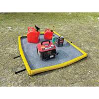 Small Ultra-Filter Pad, 0.8 US gal. Capacity, 2.5' W x 2' L x 3" H, Foam Wall M & M Nord Ouest Inc