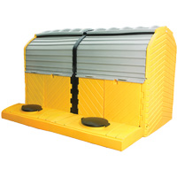 Trousse dextension sans drain pour Ultra-Hard Top Spill Pallets, 64" lo x 79" la x 62" h, Capacit&eacute; de charge 9000 lb M & M Nord Ouest Inc