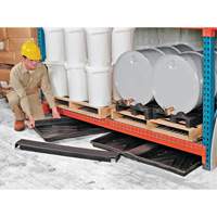 Triple-Tray Ultra-Rack Containment Tray&reg;, 72" L x 44" W x 2.8" H, 24 US gal. Spill Capacity M & M Nord Ouest Inc