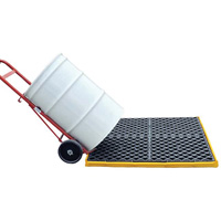 4-Drum Flexible Ultra-Spill Deck&reg;, 22 US gal. Spill Capacity, 48" x 48" x 2.5" M & M Nord Ouest Inc
