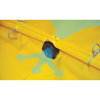 4-Drum Flexible Ultra-Spill Deck&reg; Bladder System, 110 US gal. Spill Capacity, 51" x 48" x 5" M & M Nord Ouest Inc