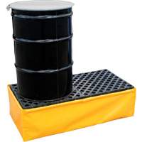 Ultra-Spill Pallet flexible, 2 barils, Capacit&eacute; de d&eacute;versement 66 gal. US, 48" x 24" x 14" M & M Nord Ouest Inc