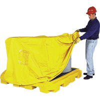 Ultra-Spill Pallet P4 Plus, b&acirc;che de recouvrement M & M Nord Ouest Inc