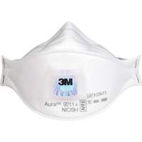 Respirateur à particules Aura<sup>MC</sup> 9211+, N95, Certifié NIOSH SHG412 | M & M Nord Ouest Inc