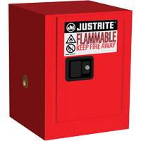 Armoire de comptoir pour produits inflammables Sure-Grip EX, 4 gal., 1 Porte(s), 17" La x 22" h x 17" p M & M Nord Ouest Inc