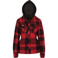 415RBW Quilted Hooded Shirt, Women's, X-Small, Multi-Colour M & M Nord Ouest Inc