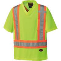 6989 Traffic Micro Mesh T-Shirt, X-Small, High Visibility Lime-Yellow M & M Nord Ouest Inc