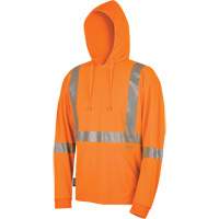 6964 Bird's-Eye Safety Hoodie, Small, High Visibility Orange M & M Nord Ouest Inc