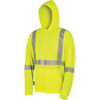 6965 Bird's-Eye Safety Hoodie, Small, High Visibility Lime-Yellow M & M Nord Ouest Inc