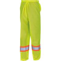 5670 Traffic Safety Pants, Polyester, 2X-Small/X-Small, High Visibility Lime-Yellow M & M Nord Ouest Inc