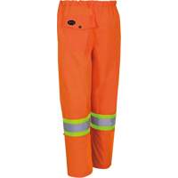 5586 450D Waterproof Safety Pants, Polyester/Polyurethane, 4X-Large, High Visibility Lime-Yellow M & M Nord Ouest Inc