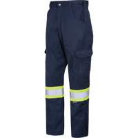 Pantalon cargo de travail, Poly-coton, 30, Bleu marine SHH756 | M & M Nord Ouest Inc